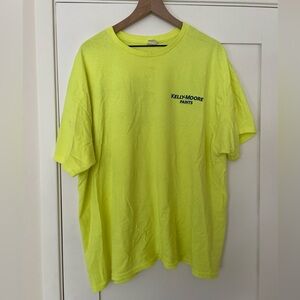 Kelly-Moore Paints Men's Neon Yellow T-Shirt